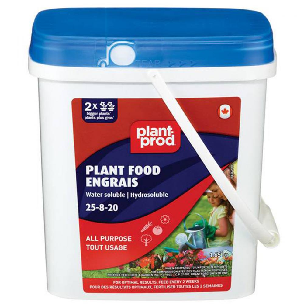 Plant-Prod All Purpose Water Soluble Fertilizer 25-8-20 1.65kg<span class=' ItemWarning' style='display:block;'>Item is usually in stock, but we&#39;ll be in touch if there&#39;s a problem<br /></span>