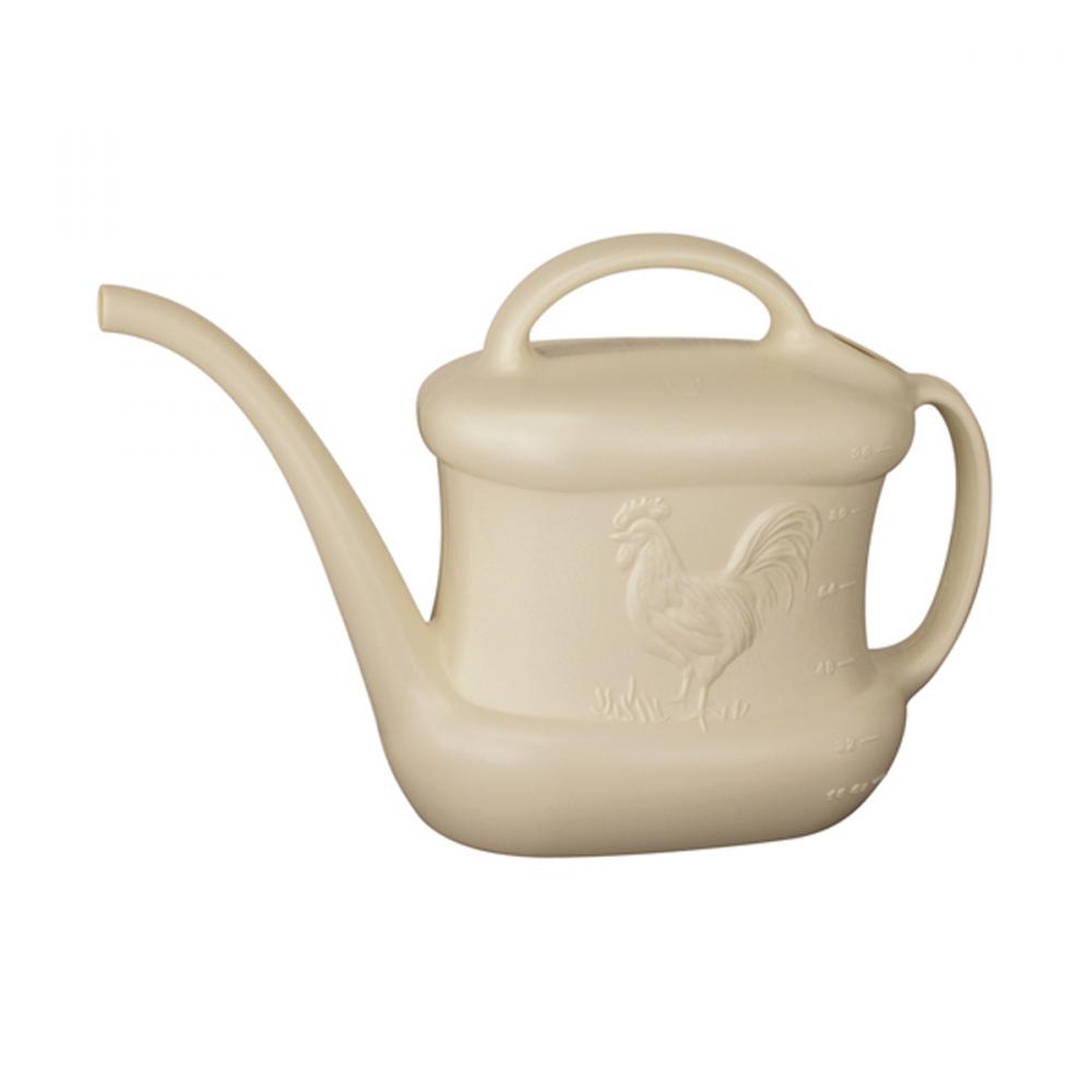 Watering Can Plastic Rooster Motif 3L/102oz Cream<span class=' ItemWarning' style='display:block;'>Item is usually in stock, but we&#39;ll be in touch if there&#39;s a problem<br /></span>