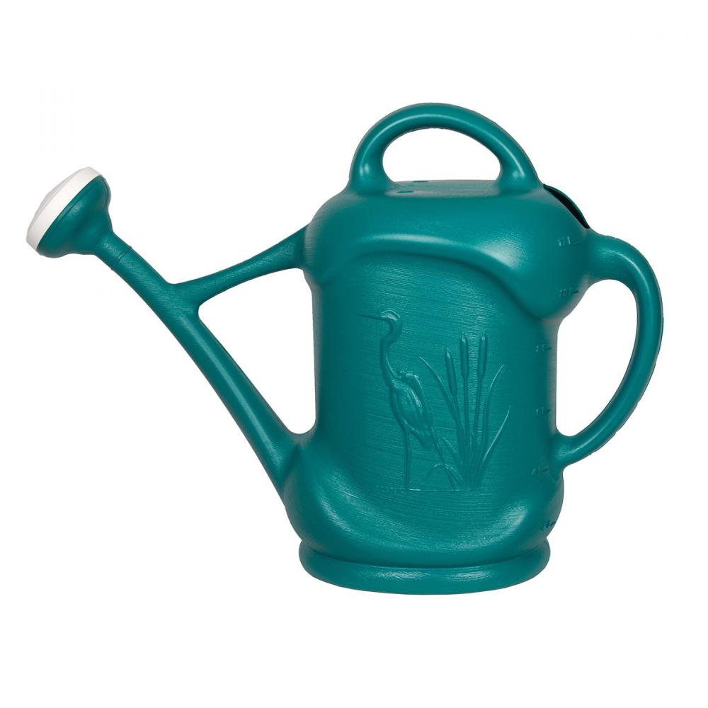 Watering Can Plastic Heron Motif 11.3L/3Gal Blue<span class=' ItemWarning' style='display:block;'>Item is usually in stock, but we&#39;ll be in touch if there&#39;s a problem<br /></span>