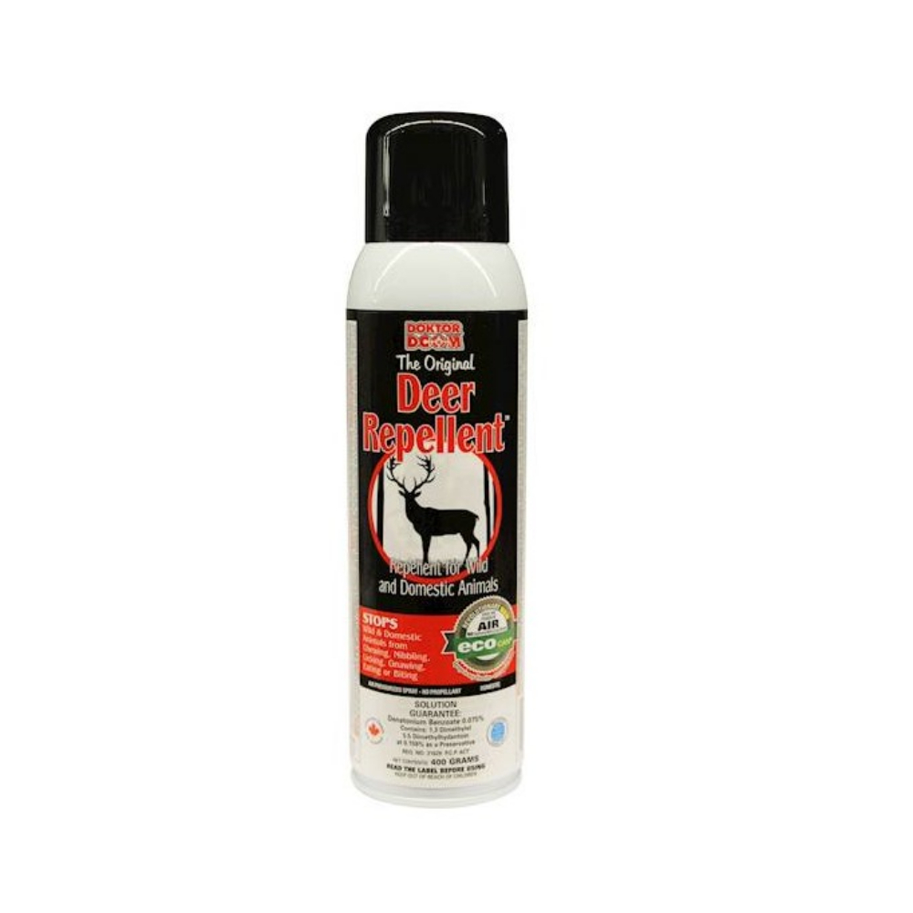 Deer Repellent Original Aerosol 400g<span class=' ItemWarning' style='display:block;'>Item is usually in stock, but we&#39;ll be in touch if there&#39;s a problem<br /></span>