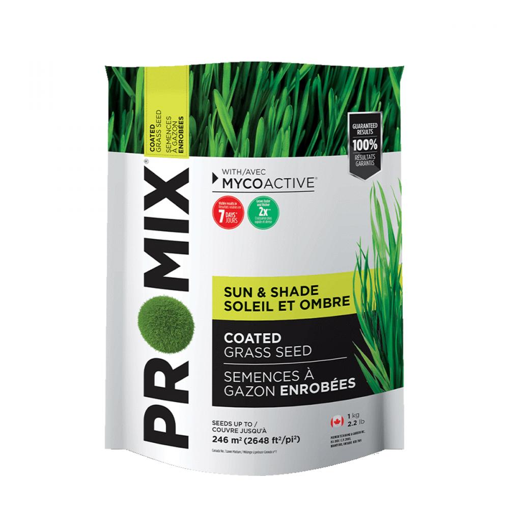 PRO-MIX Sun & Shade Grass Seed 1 KG<span class=' ItemWarning' style='display:block;'>Item is usually in stock, but we&#39;ll be in touch if there&#39;s a problem<br /></span>