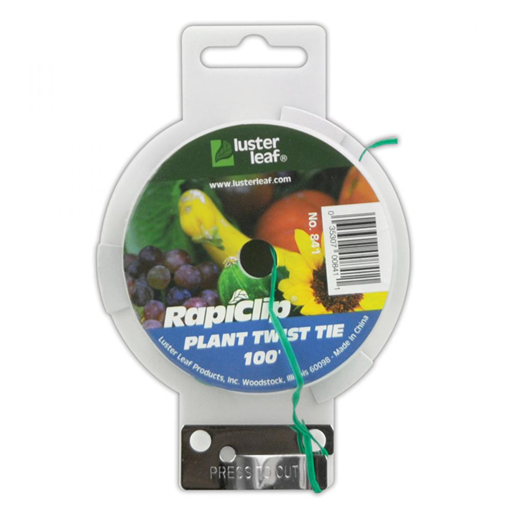 Garden Twist Tie Dispenser with Cutter 100ft<span class=' ItemWarning' style='display:block;'>Item is usually in stock, but we&#39;ll be in touch if there&#39;s a problem<br /></span>