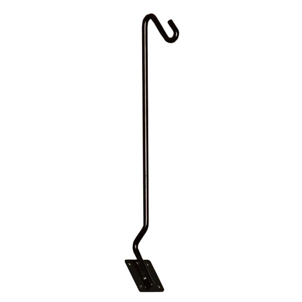 Wall Mount Angled Bracket for Hanging Basket 15in Black<span class=' ItemWarning' style='display:block;'>Item is usually in stock, but we&#39;ll be in touch if there&#39;s a problem<br /></span>