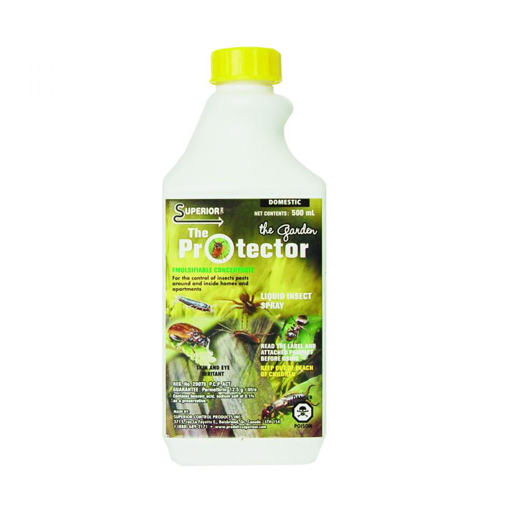 The Protector House & Garden Liquid Insecticide with Permethrin 500ml<span class=' ItemWarning' style='display:block;'>Item is usually in stock, but we&#39;ll be in touch if there&#39;s a problem<br /></span>