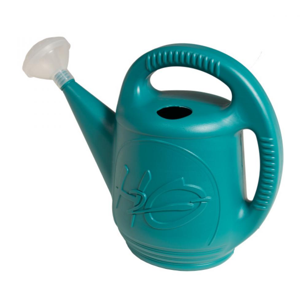 Watering Can Plastic H20 Motif 7.6L/2Gal Blue<span class=' ItemWarning' style='display:block;'>Item is usually in stock, but we&#39;ll be in touch if there&#39;s a problem<br /></span>