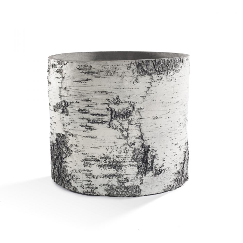 Surreal Planter Vase Poly Birch-Look 12x6in<span class=' ItemWarning' style='display:block;'>Item is usually in stock, but we&#39;ll be in touch if there&#39;s a problem<br /></span>