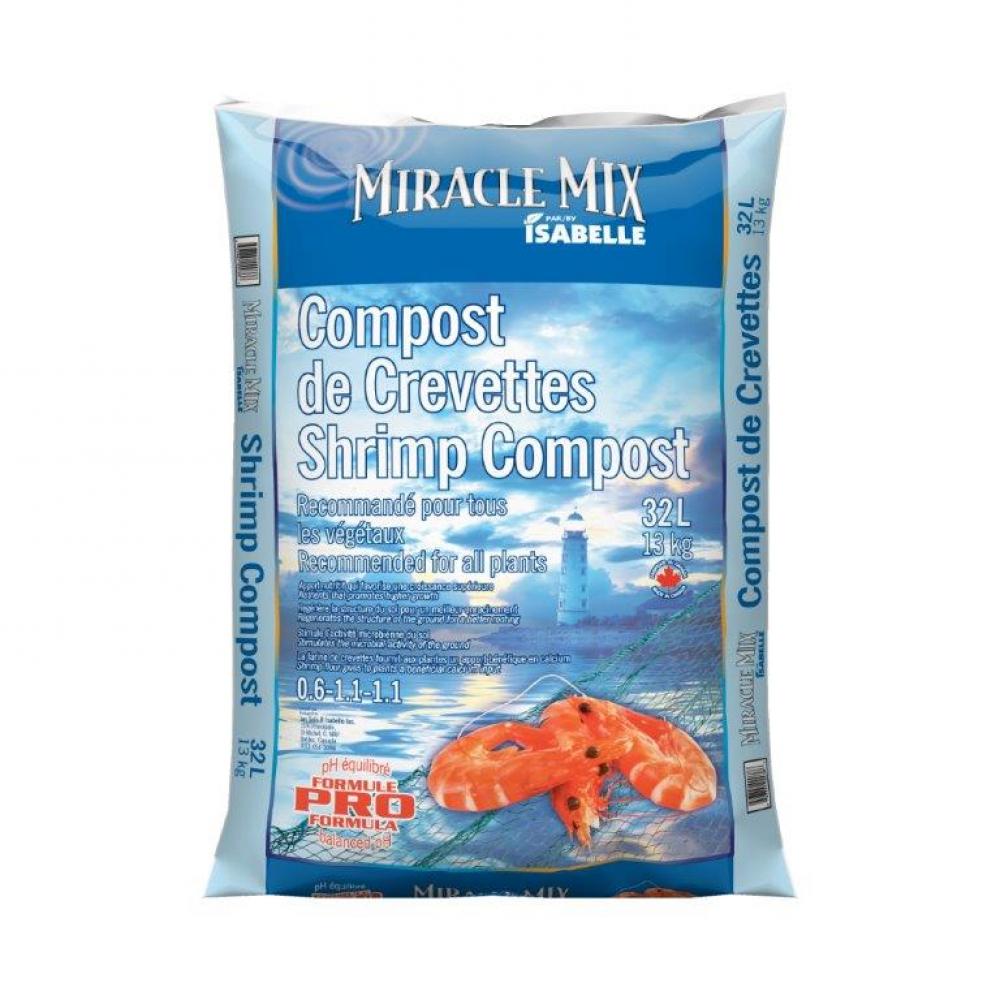 Isabel Shrimp Compost .6-1.1-1.1 32L<span class=' ItemWarning' style='display:block;'>Item is usually in stock, but we&#39;ll be in touch if there&#39;s a problem<br /></span>