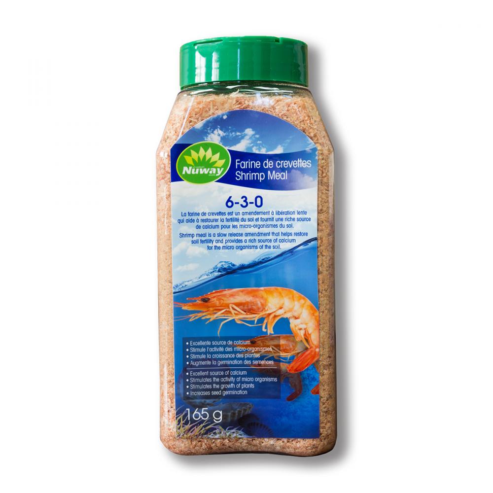 Nuway Shrimp Meal 6-3-0 165g<span class=' ItemWarning' style='display:block;'>Item is usually in stock, but we&#39;ll be in touch if there&#39;s a problem<br /></span>