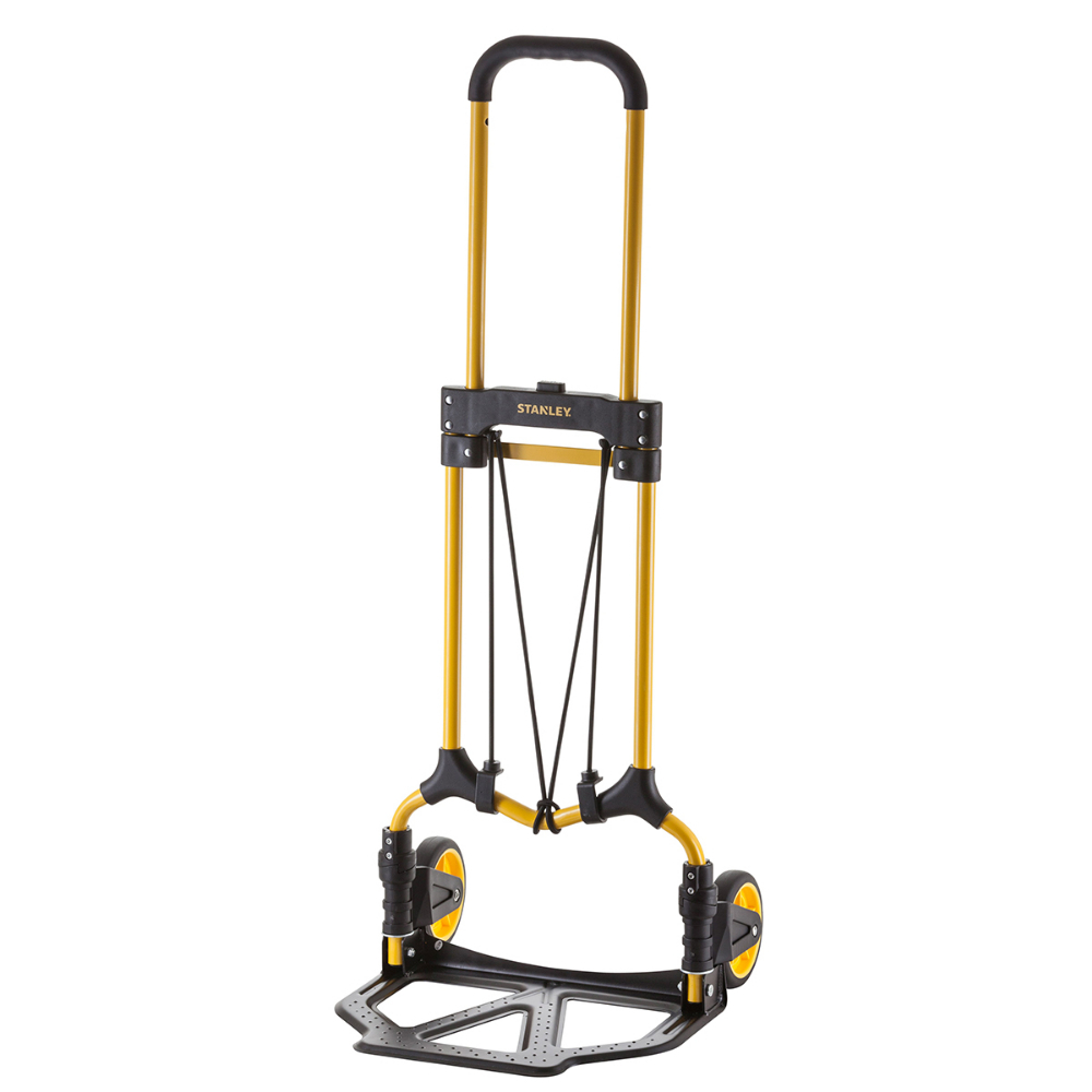 STANLEY FT580 Steel Folding Hand Truck Soft Grip Handle 70Kg<span class=' ItemWarning' style='display:block;'>Item is usually in stock, but we&#39;ll be in touch if there&#39;s a problem<br /></span>