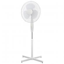 Toolway 100077 - Oscillating Pedestal Fan 3-Speed Adjust Height 16in