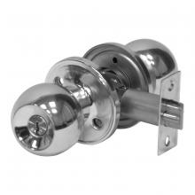 Toolway 100100 - Door Lock Knob Entry Stainless Steel