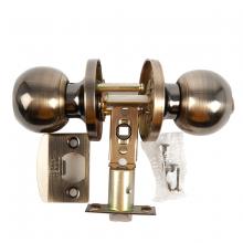 Toolway 100302 - Door Lock Knob Privacy Antique Brass