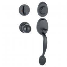 Toolway 100483-1 - Dummy Door Lock Grip Teardrop Black ORB