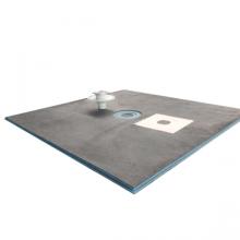 Toolway 110544 - XPS Foam Round Center Drain Shower Tray Kit 3/4in 5ft x 5ft Tile-In Grid)