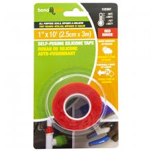 Toolway 122307 - Self-Fusing Silicone Tape 2.5cm x 3m Red