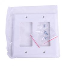 Toolway 140143 - Decora 2-Gang Wall Plate White