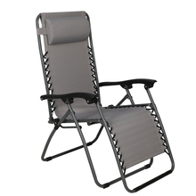 Toolway 184041 - Outdoor Reclining Zero Gravity Chair Oxford Fabric Charcoal