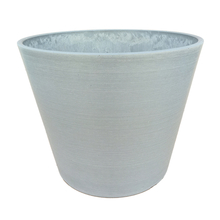 Toolway 184604 - Planter Composite Round Taper 16in x 13in Pewter