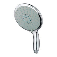 Toolway 188338 - ABS Handheld Showerhead Round 6in (15cm) 3-Settings Chrome Plated