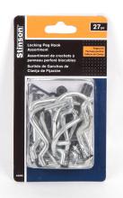 Toolway 454002 - 27Pc Pegboard Hooks Assorted ¼In