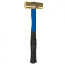 Toolway 705506 - Brass Head Hammer 2lb Fiberglass Handle