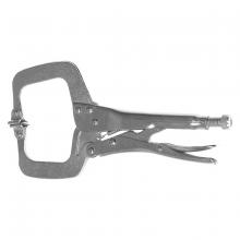 Toolway 707352 - C-Clamp Locking Pliers With Flex Jaw Swivel Pads HCS 11in