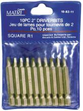 Toolway 710821 - Driver Bit SQ N°1 - 2in 10/pk