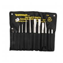 Toolway 712425 - 12PC Heavy Duty Jumbo Punch & Chisel Set