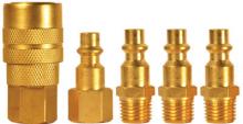 Toolway 777215 - 5 pc M-type Quick Coupler Set