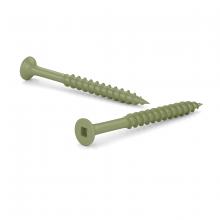 Toolway 82010069 - Screw Deck Green Ceramic N°8 x 2in 100/Pk