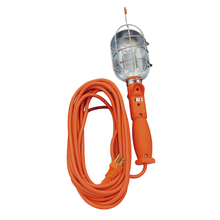 Toolway 83000681 - Workshop Trouble Light  Dual Hook 75W SJTW 18/3 25ft Orange