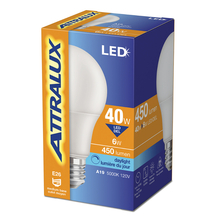 Toolway 83060022 - Attralux Bulb A19 LED Non-Dimmable 6W Daylight