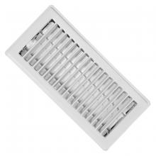 Toolway 84011460 - Floor Register Steel 4 x 10in White