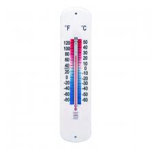 Toolway 87028610 - Indoor/Outdoor Wall Mount Thermometer Plastic 10in