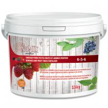 Toolway 88009532 - Numix Berries & Fruit Trees Fertilizer Org/OCQV Pail 3.5Kg 6-3-6