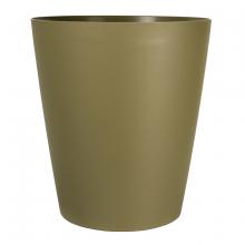 Toolway 88014013 - Bistro Self-Watering Contemporary Planter Plastic Round 16x16in Khaki