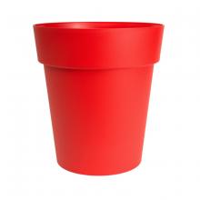 Toolway 88017151 - Viva Self-Watering Planter Plastic Round 11x12.25in Red