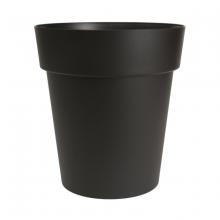 Toolway 88017436 - Viva Self-Watering Planter Plastic Round 13x14.5in Black