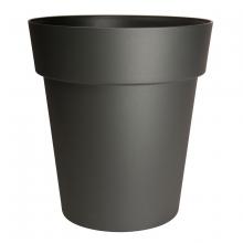 Toolway 88017804 - Viva Self-Watering Planter Plastic Round 7x7.75in Slate