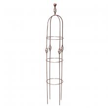 Toolway 88030398 - Venetian Wire Obelisk 45x8" Black