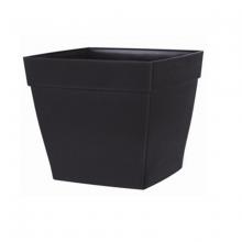 Toolway 88036636 - Harmony Self-Watering Planter Plastic Square 16x16x14 Black