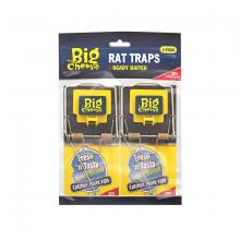 Toolway 88041996 - Rat Trap Baited Plastic 4pk