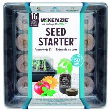 Toolway 88066093 - Jiffy Tomato Seed Starter Greenhouse Kit With 16x50mm Peat Pellets