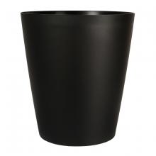 Toolway 88192036 - Bistro Self-Watering Contemporary Planter Plastic Round 19.75x19.75in Black