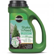 Toolway 88200173 - Miracle-Gro Shake N Feed Flowering Trees & Shrubs Plant Food 18-6-12  2.04kg