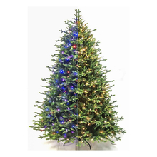 Toolway 88601766 - Realistic Noble Fir Christmas Tree 300 Colour Changing LED 7'