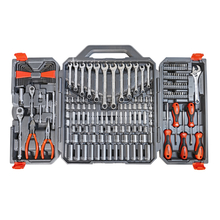 Toolway APE002 - 180 Pc 1/4 and 3/8 Drive 6 point SAE/Metric Professional Tool Set