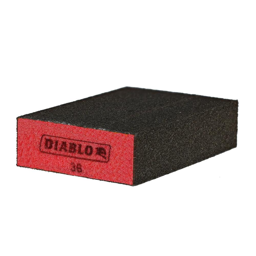 4&#34; x 2-1/2&#34; x 1&#34; 36-Grit Flat Edge Sanding Sponge<span class=' ItemWarning' style='display:block;'>Item is usually in stock, but we&#39;ll be in touch if there&#39;s a problem<br /></span>