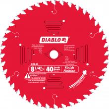 Diablo D0840X - 8-1/4 in. x 40 Tooth Finishing Saw Blade