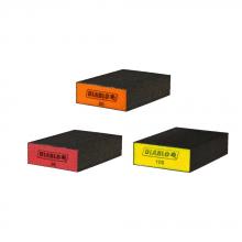 Diablo DFBBLOCAST03G - 4" x 2-1/2" x 1" Assorted Flat Edge Sanding Sponges (3-Piece)